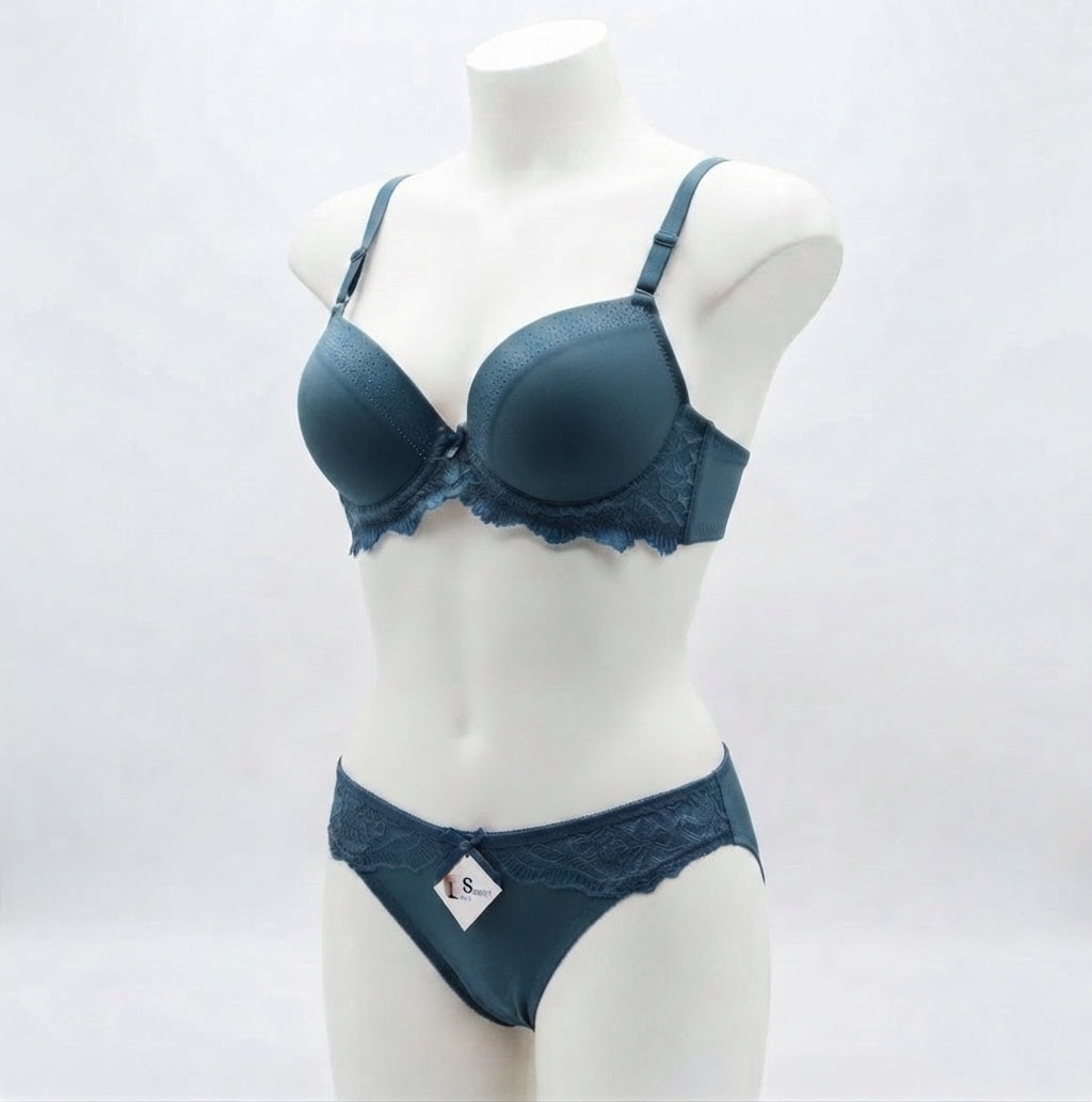 Velvet Lace Dream Set Bra (DXB1308)