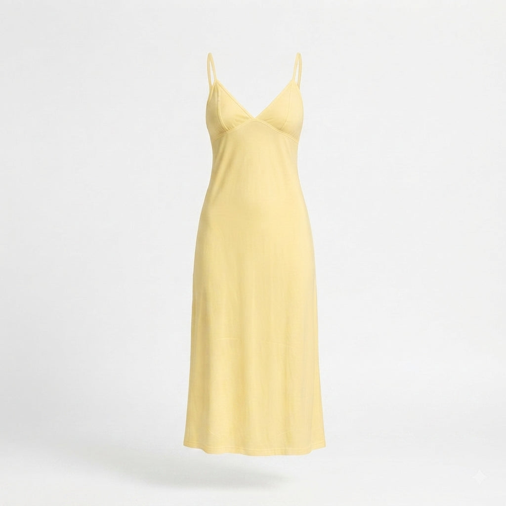 Yellow Long Nightie