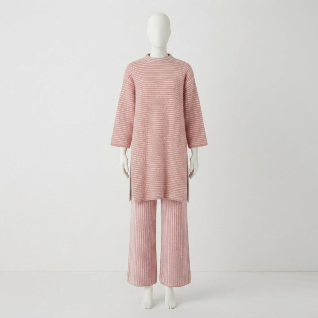 Casual Two-Piece Sweater Set (63781)