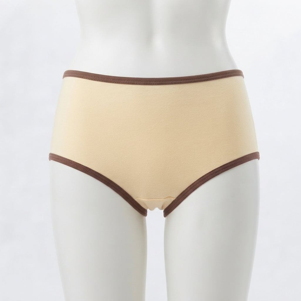 Dual-Tone Accent Panties (1507)