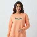 "Nice Day" Lettering Crewneck (593101)