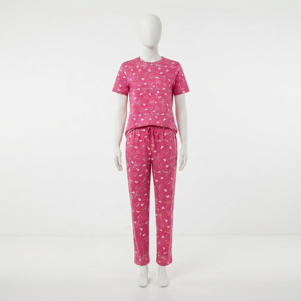 Print Cotton Night Suit