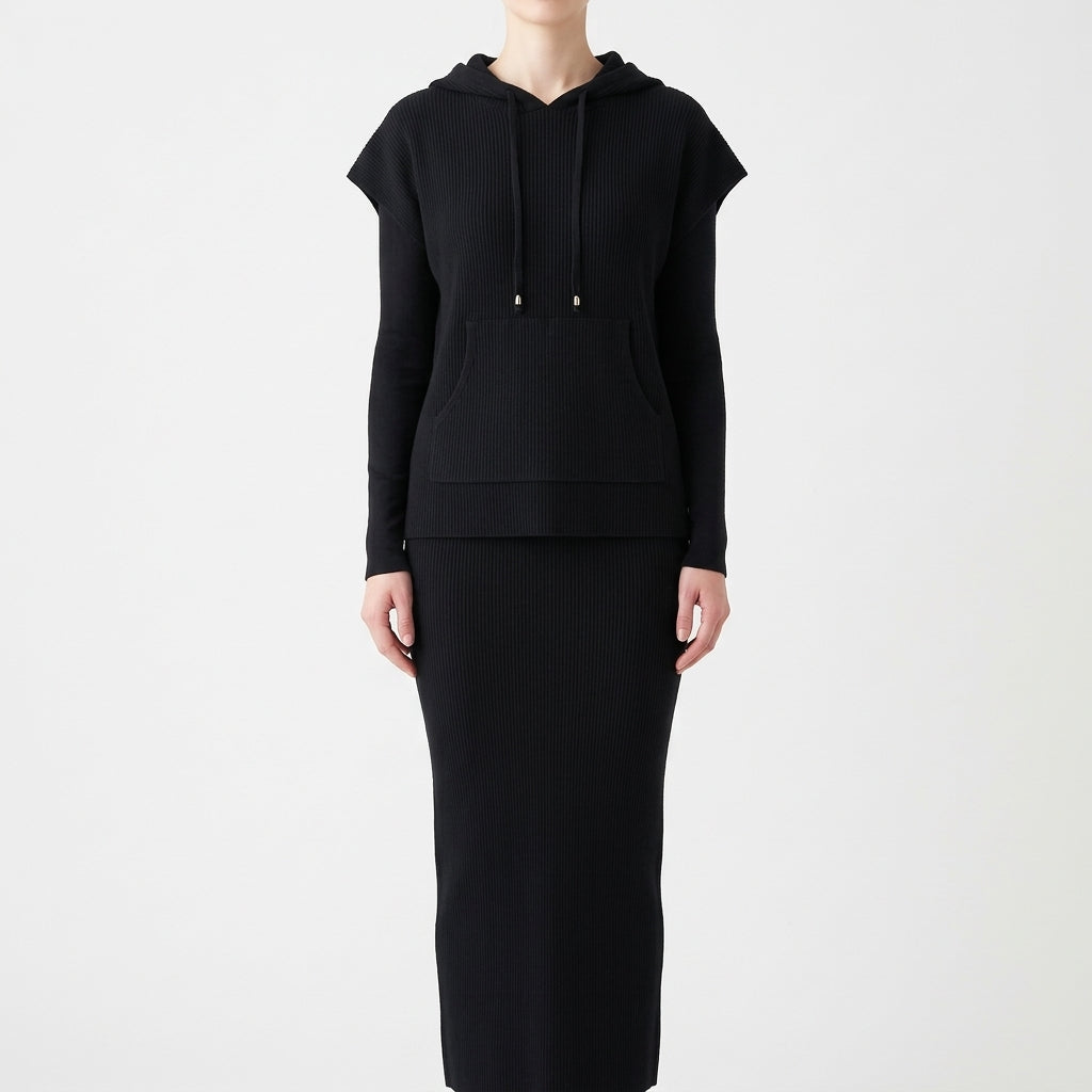 Hooded Ribbed Contour (26586)