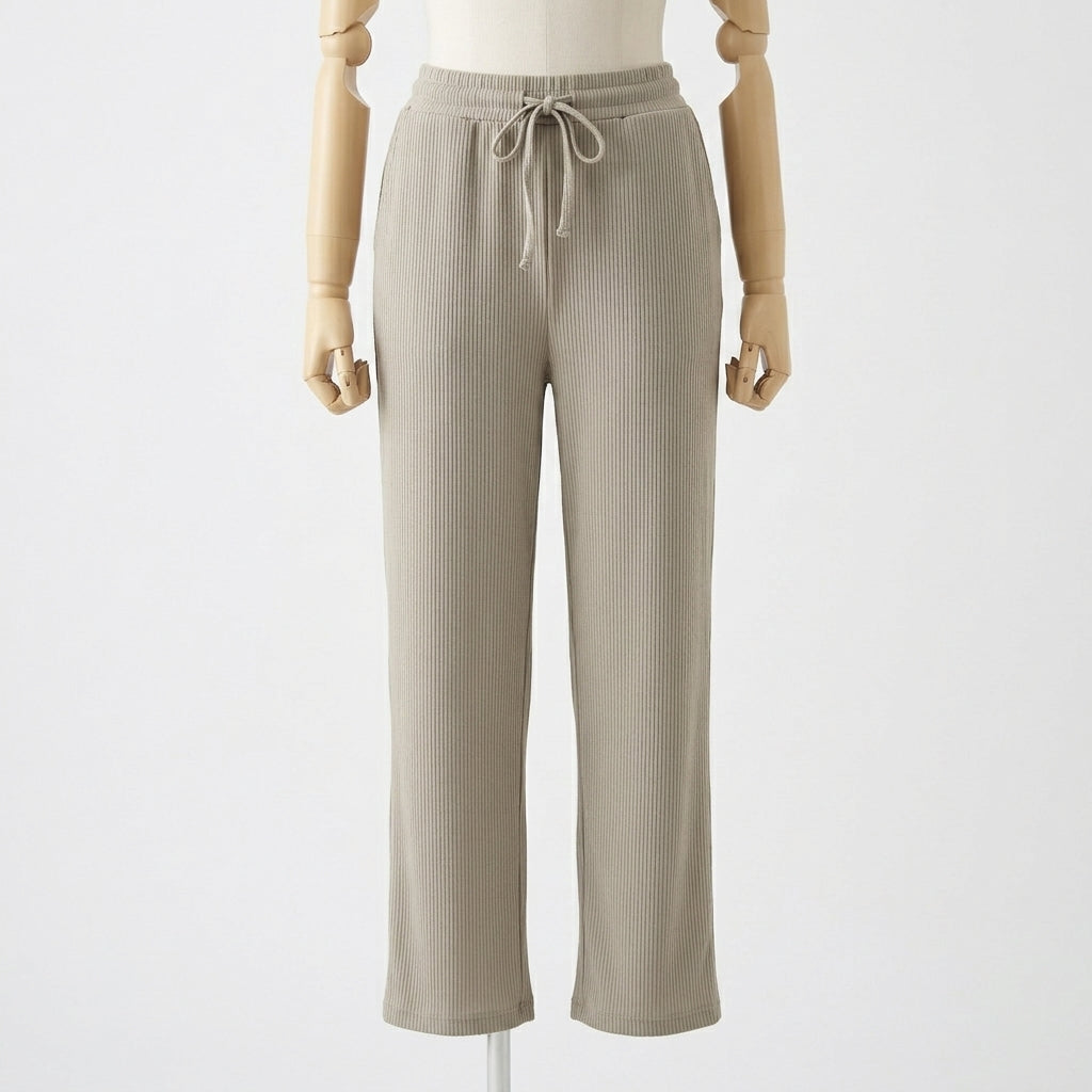 Trendy Ribbed Lounge Co-Ord (F-43)