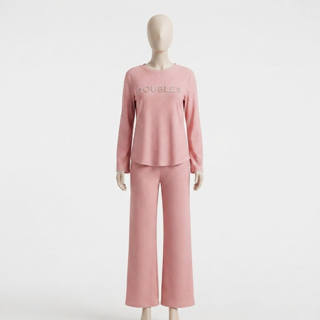 Doubles Dot Knit Co-Ord (5097)