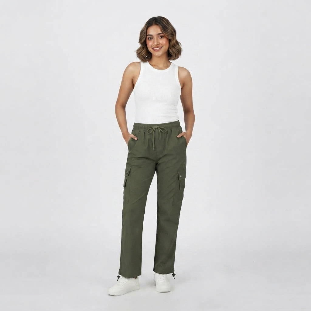 Utility Fit Cargo Trousers