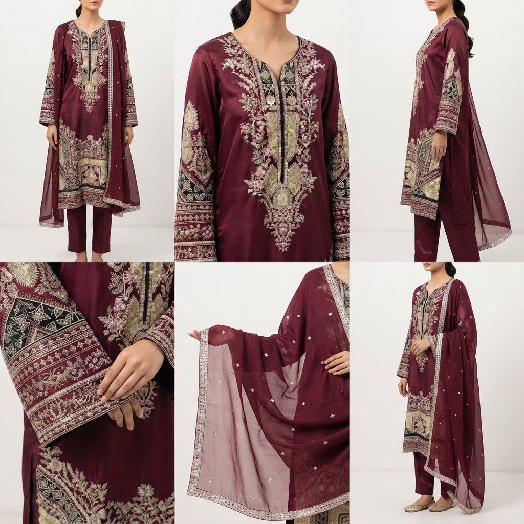 Regal Brocade Ensemble (BZ-85)