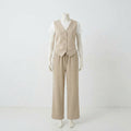Layered Vest Co-Ord Set (F-21)