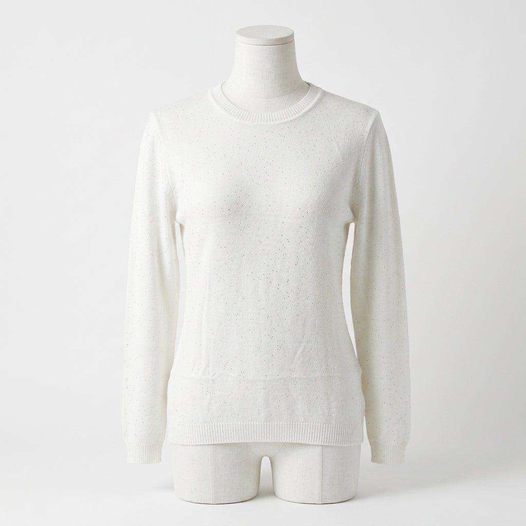 Shimmer Crew Neck Sweater (K5071)