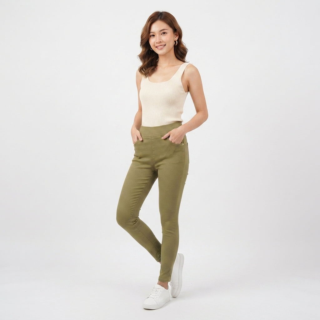 Casual Skinny Bottoms (L-799)