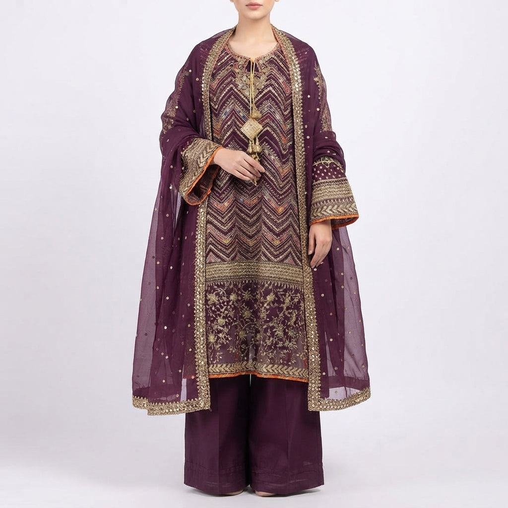 Opulent Zari Weave (W-653)