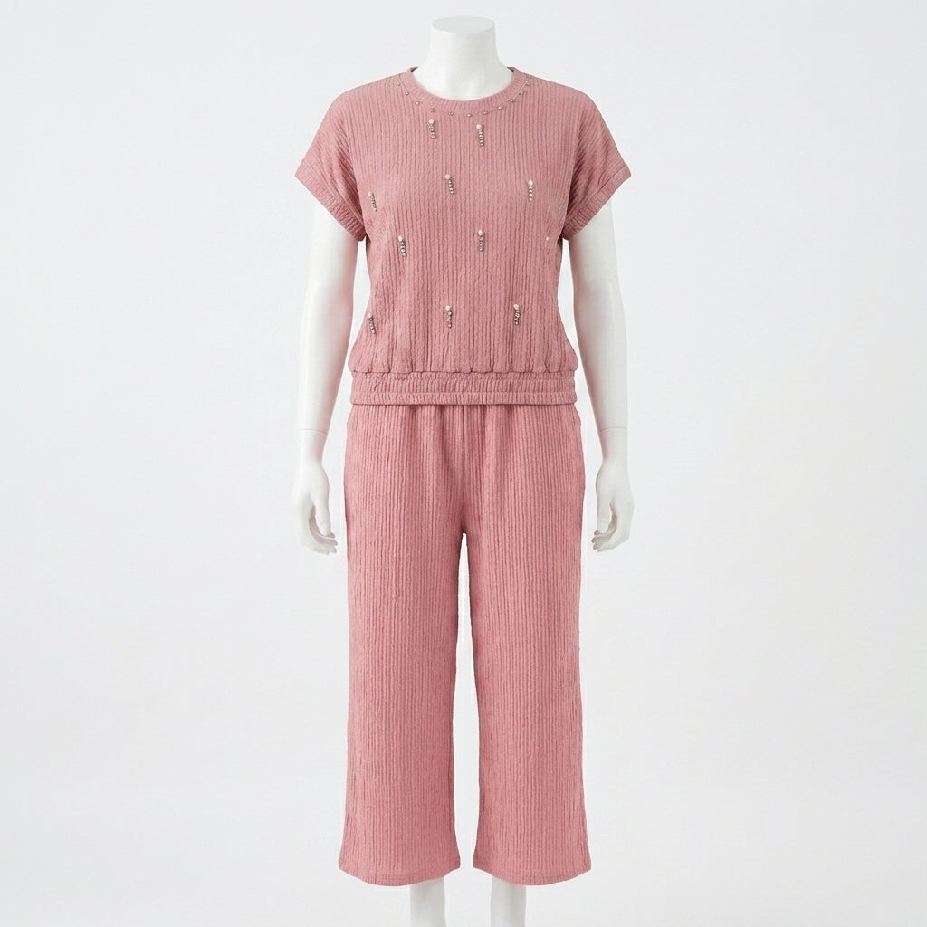 Modern Minimalist Sparkle Co-Ord (F-40)