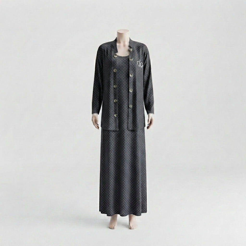Polka Dot Maxi Set (2050)
