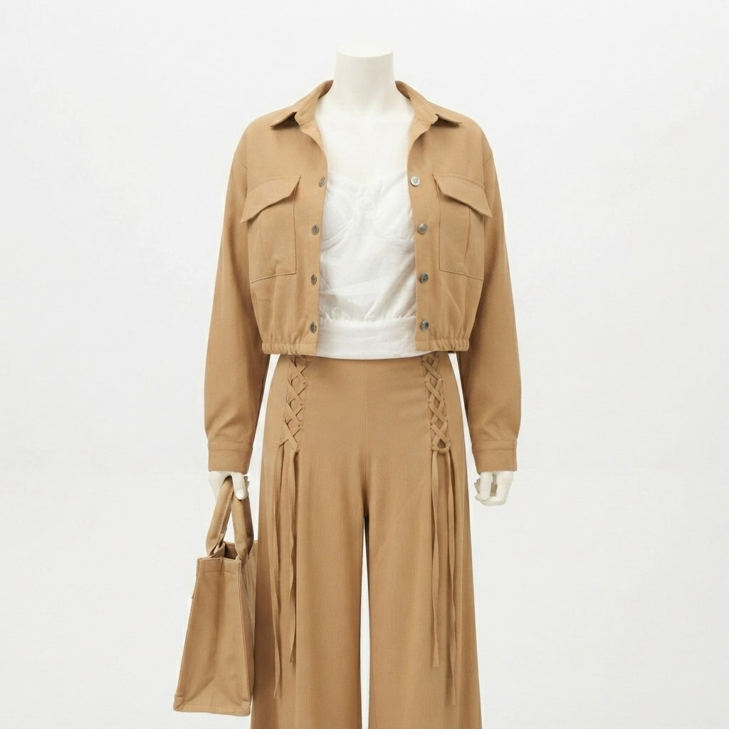 Cargo Chic Lounge Outfit (VG-1544)
