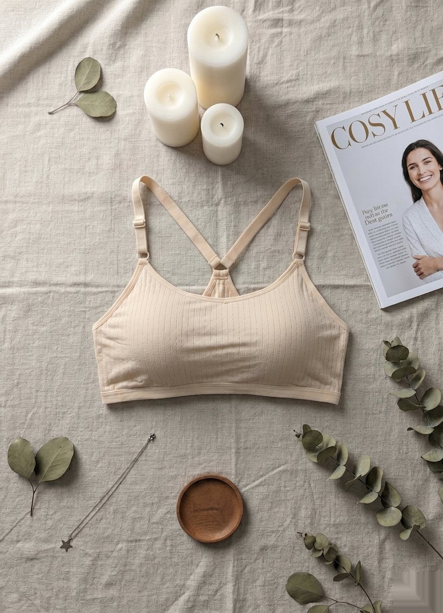Smooth Contour Support Bra - Brown/Gray 2