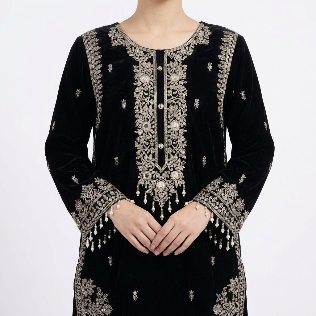 Gleaming Embroidered Set (BZ-101)