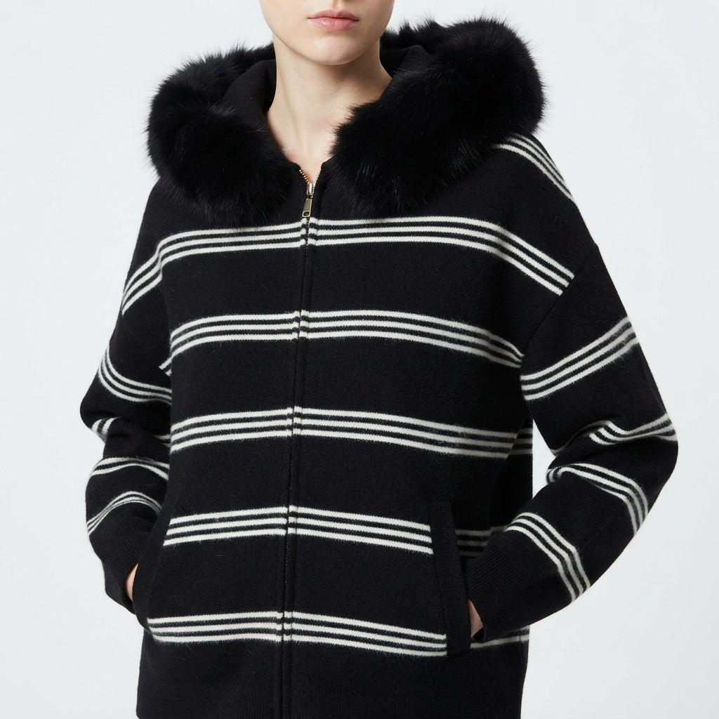 Plush Hooded Outerwear (180)