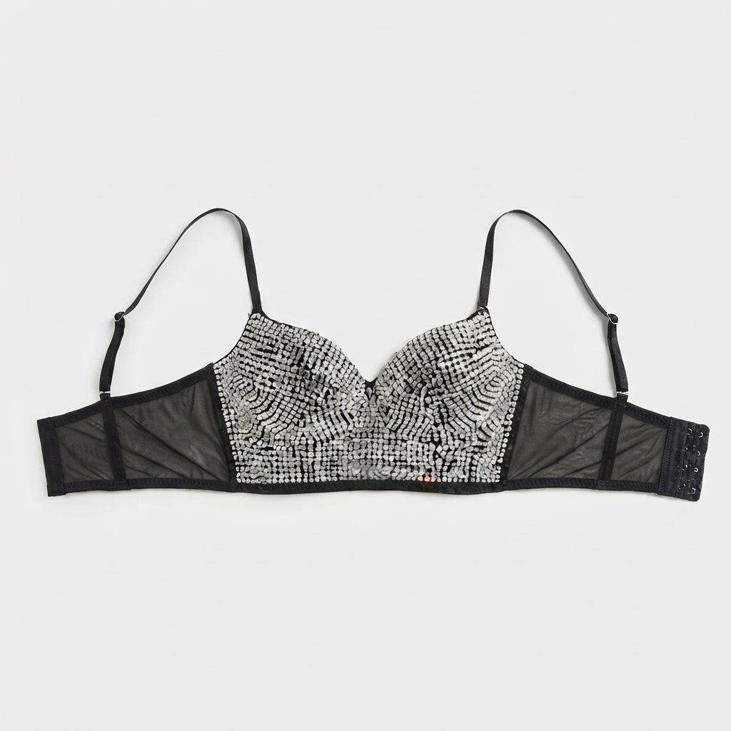 Glamorous Rhinestone Party Bralette (25600)