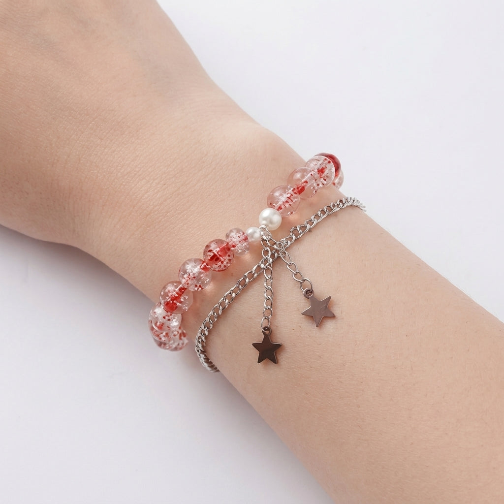 Galaxy Glitter Star Dangle (012)