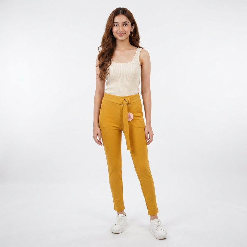 O-Ring Tie Waist Trouser (2808)