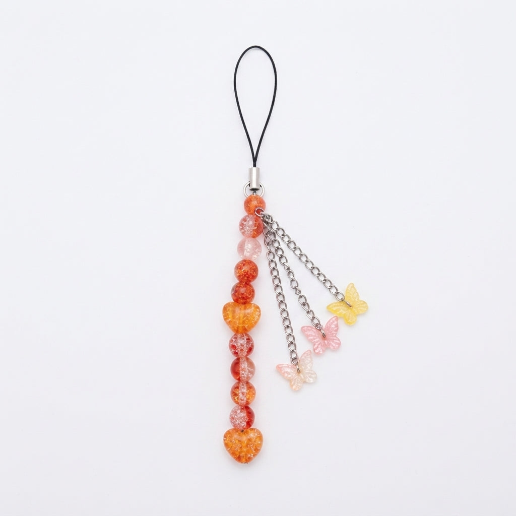 Butterfly Sunset Charm