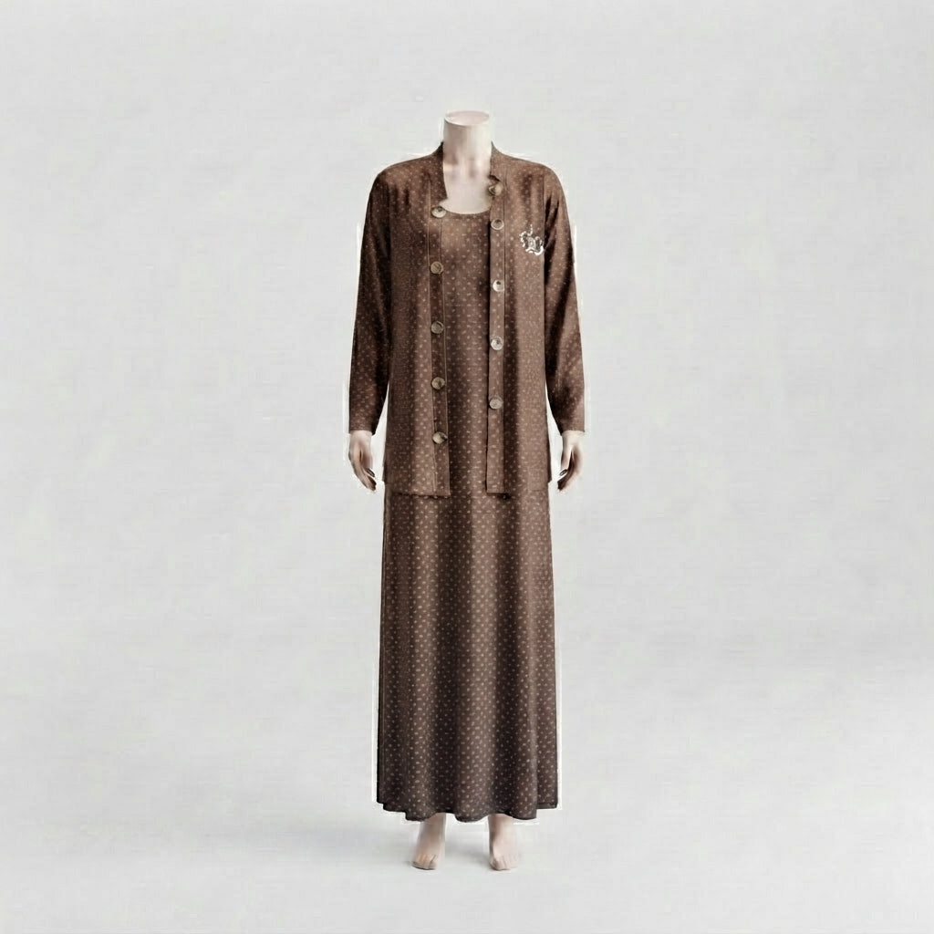 Polka Dot Maxi Set (2050)
