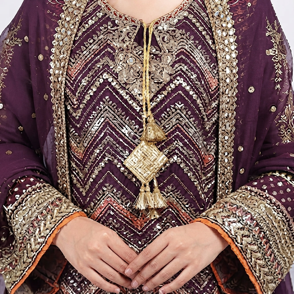 Opulent Zari Weave (W-653)