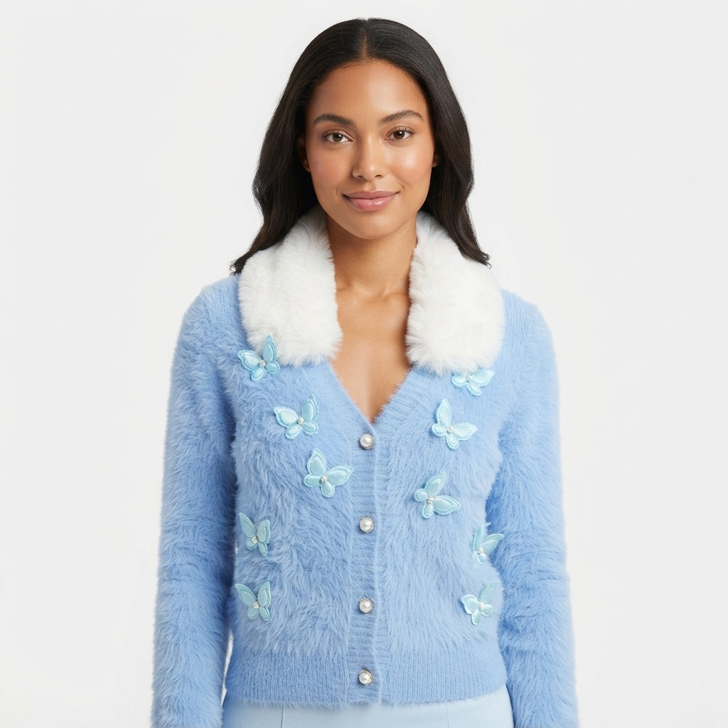 Chic Butterfly Fur  (7001)