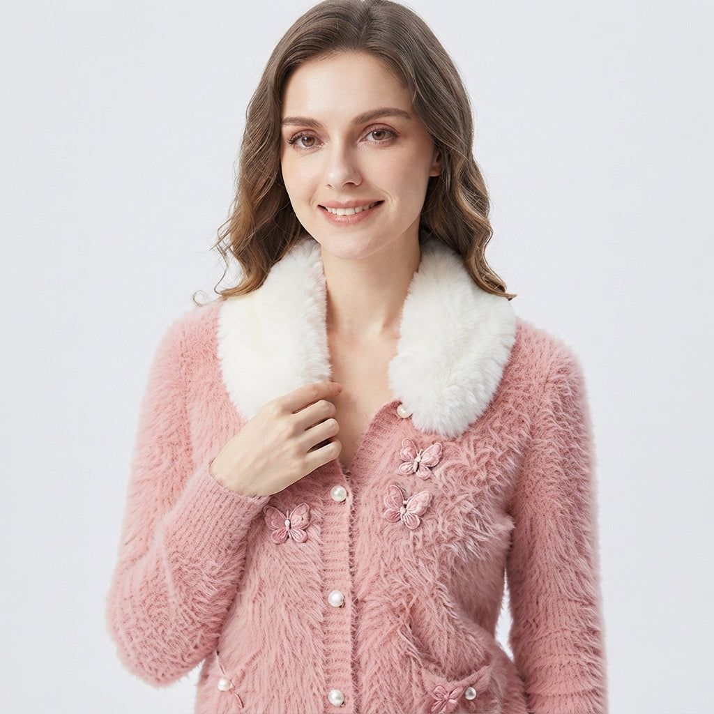Chic Butterfly Fur  (7001)