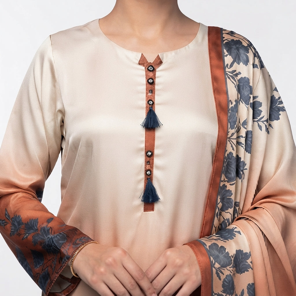 Terracotta Silk Horizon (RH-007)