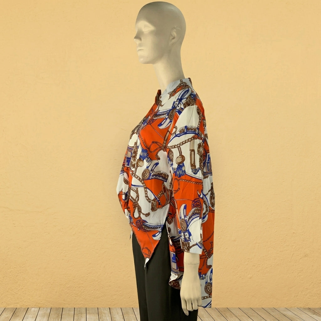 Collar Printed Shirt