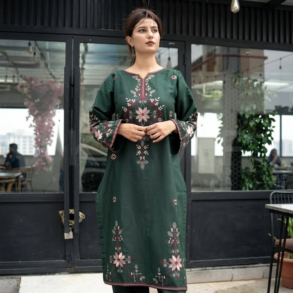 Rustic Blossom Drapes (BZ-47)