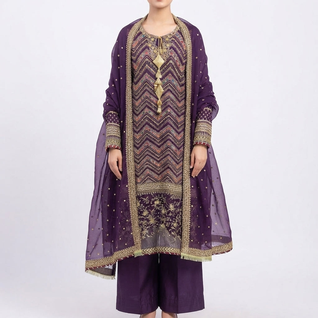 Opulent Zari Weave (W-653)
