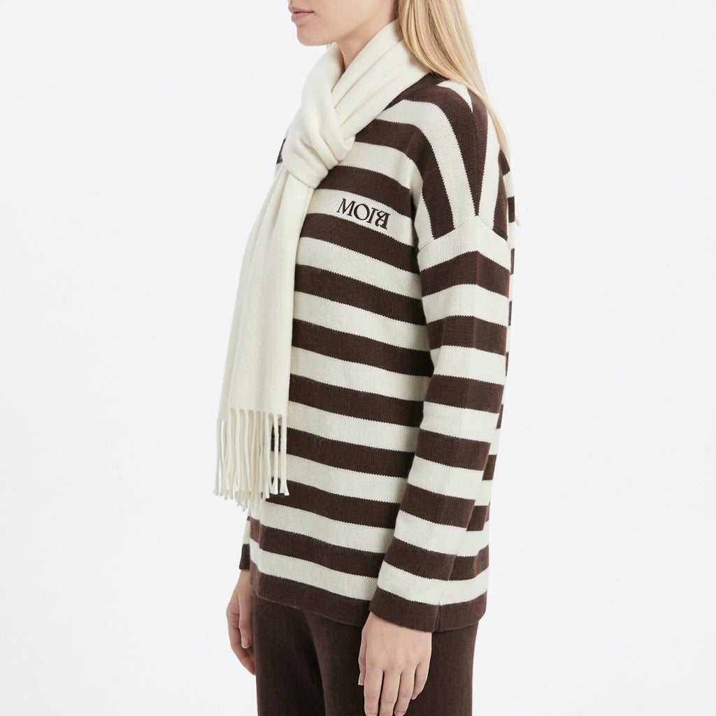 Monochrome Stripe Drape (VG2132)