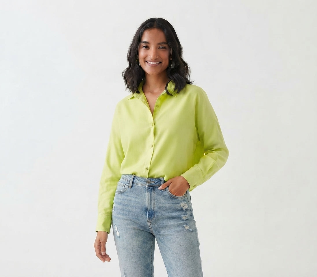 Long-Sleeve Button-Down Shirt