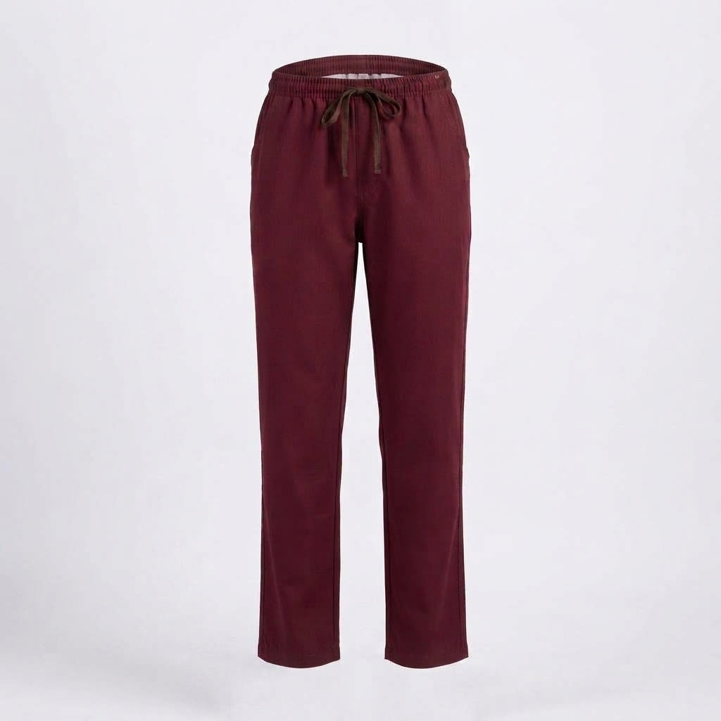 Relaxed Fit Straight-Leg Pants