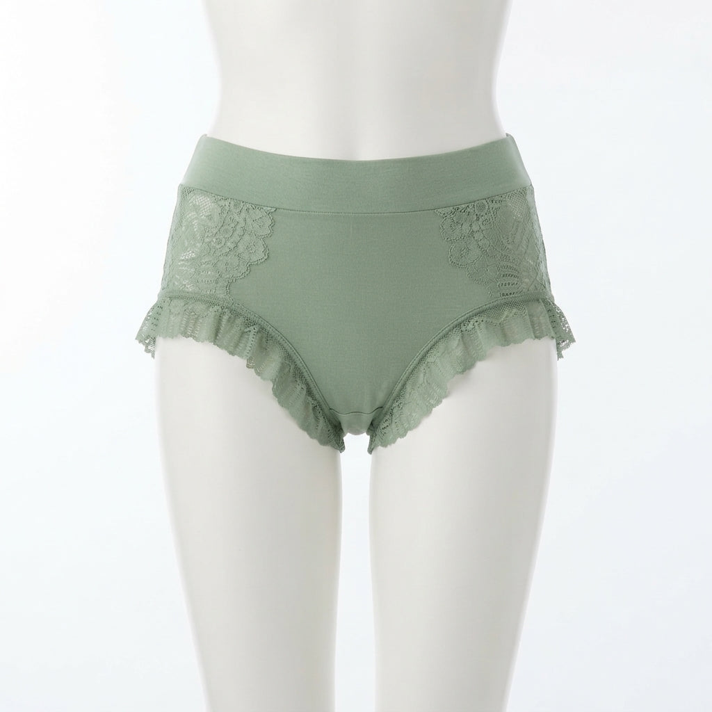 Lace Trim Aura Fit (P-07)