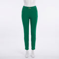 Metal Accent Fitted Trousers (2061)