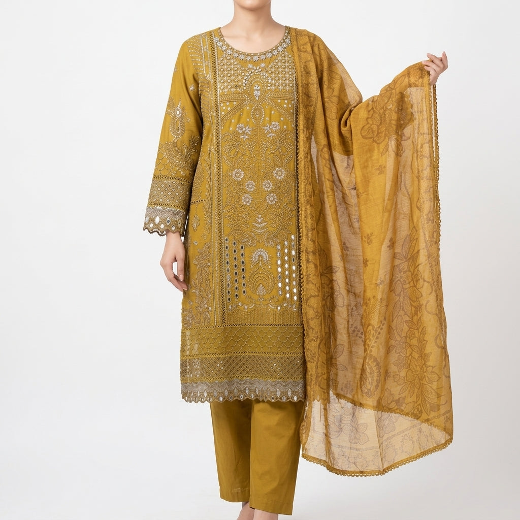 Lustrous Embroidered Set (BZ-04)