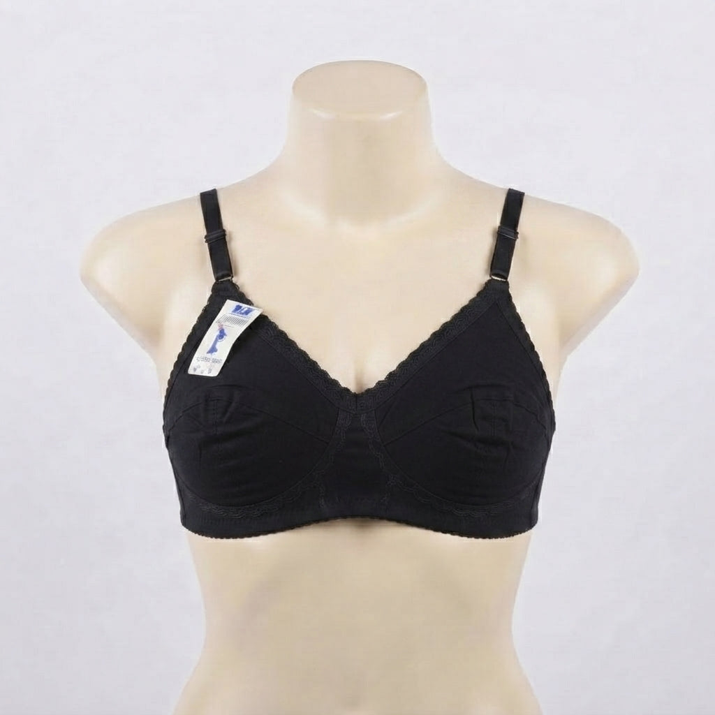 Lace-Trim Support Bra (ART2207)