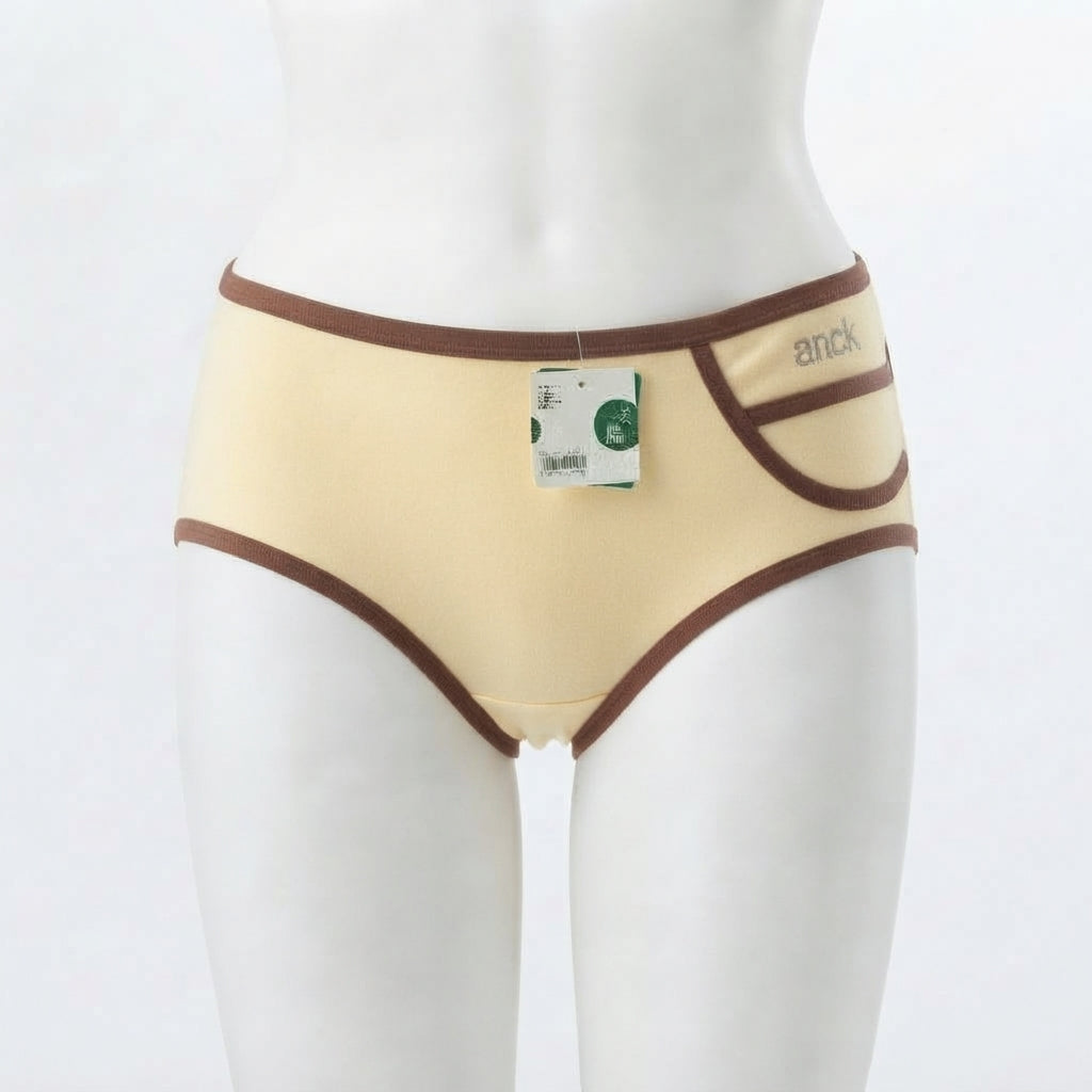 Dual-Tone Accent Panties (1507)
