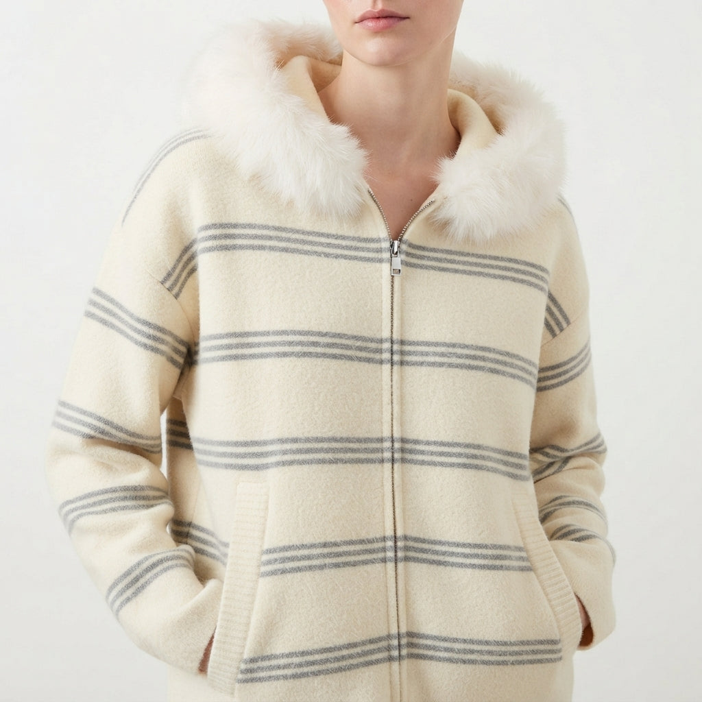 Plush Hooded Outerwear (180)