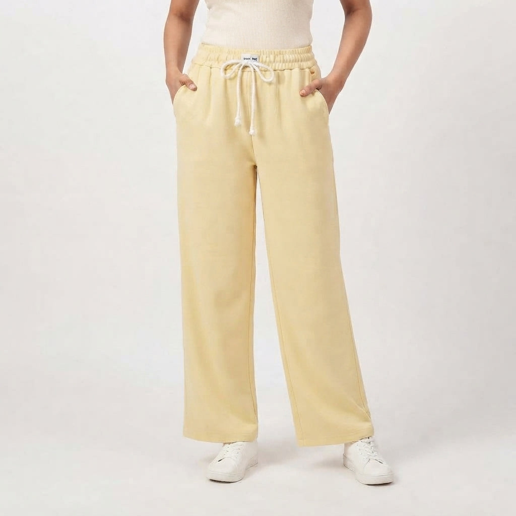 Elastic Waist Cotton Lounge Pants (5092-2)