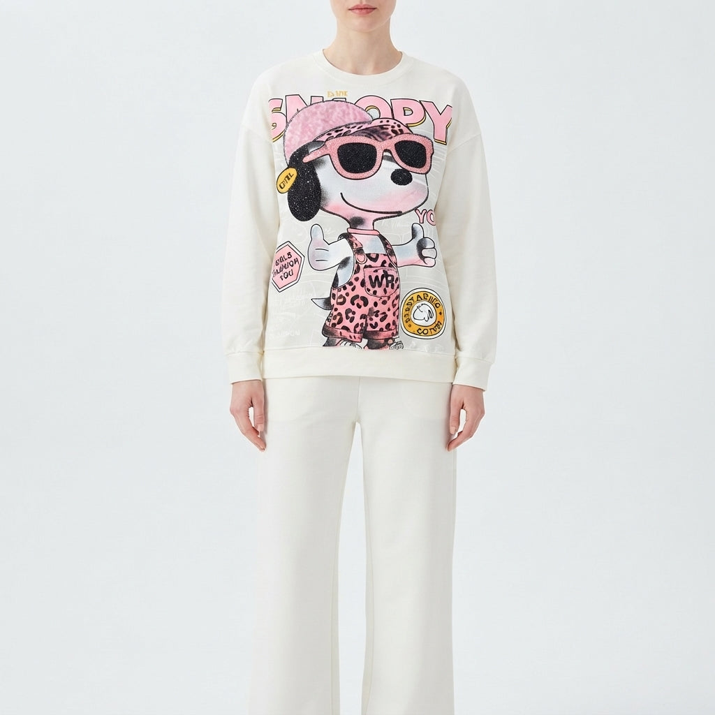 Funky Sweatshirt Ensemble (7168-1)