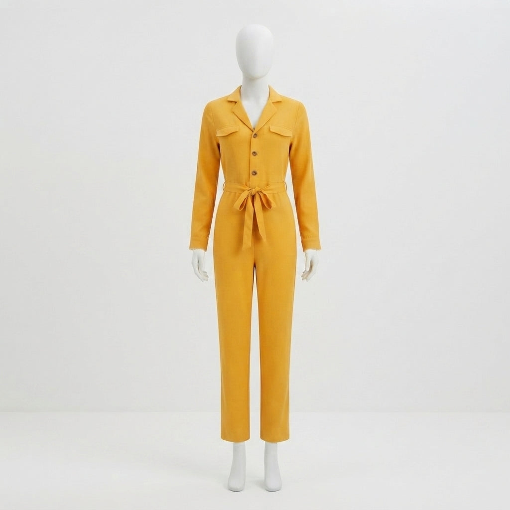 Sleek Utility Jumpsuit