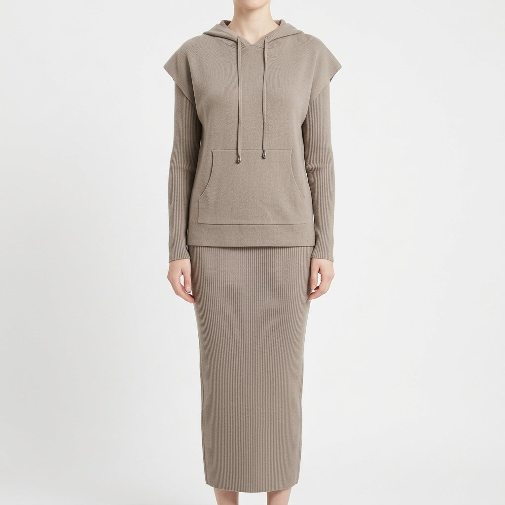 Hooded Ribbed Contour (26586)