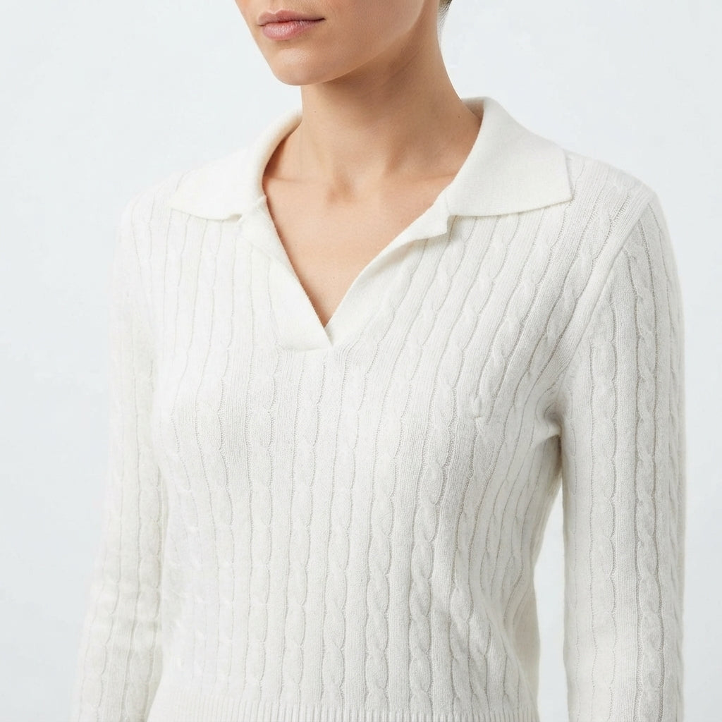 Whispering Contrast Top (S-158)