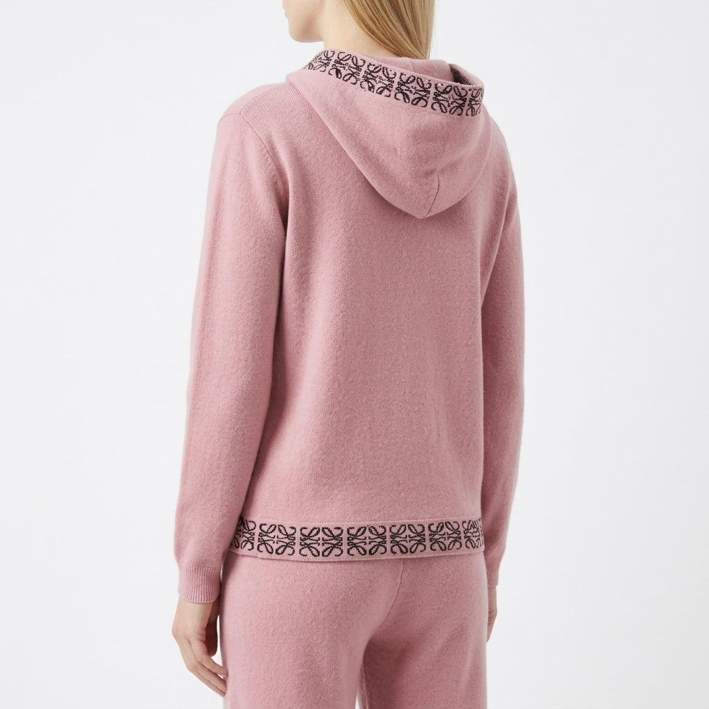 Hooded Monogram Knit (VG-2128)