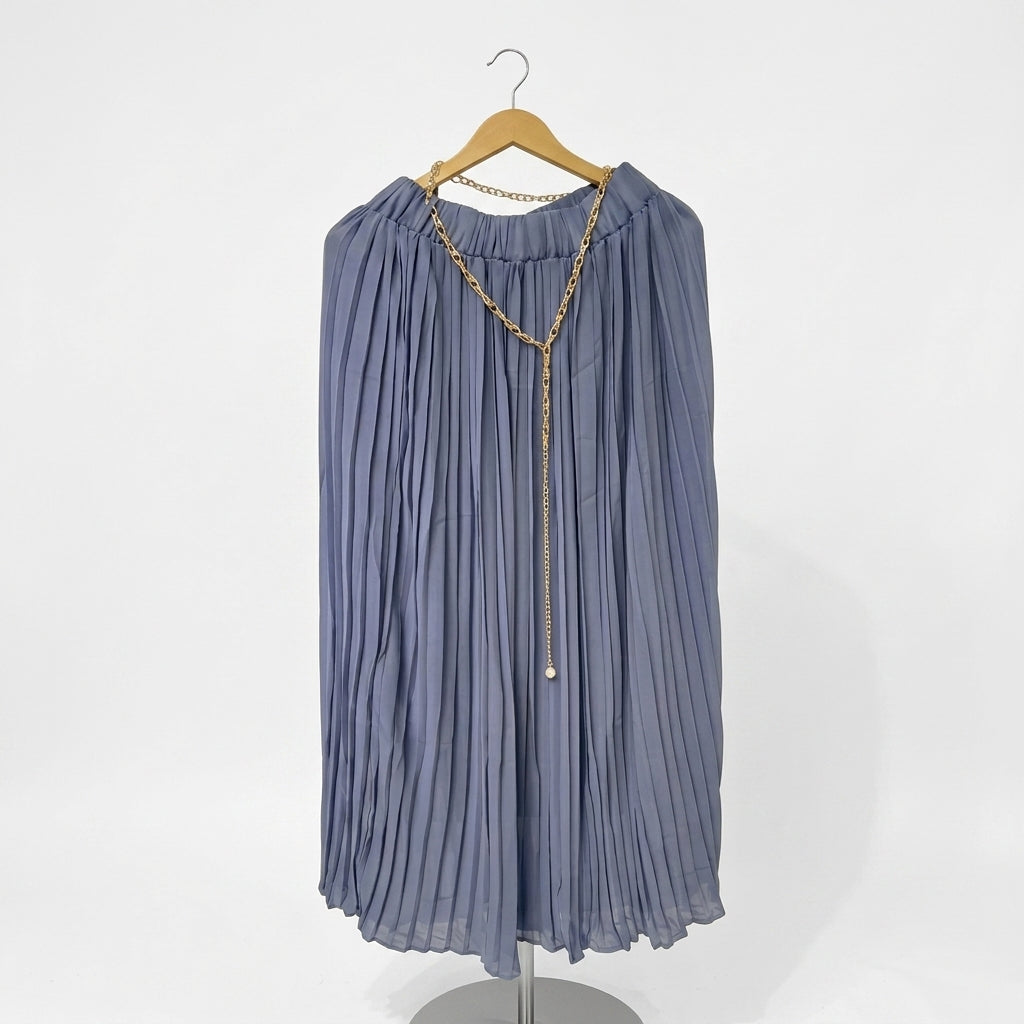 Georgette Plain Skirt