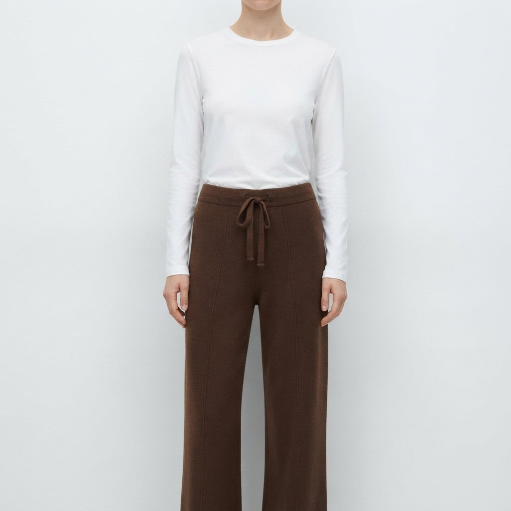 Seamed Knit Trousers (2085)